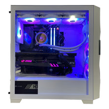 Load image into Gallery viewer, Top Tier Brand New High End 24-Core Gaming PC ASUS ROG, i9-14900KF, RTX 4090 24GB, 64GB 6000mhz DDR5 RAM, 4TB NVME SSD, 8TB HDD (Options), WIFI + BT
