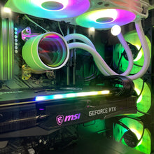 Load image into Gallery viewer, Brand New 8-Core High-End Gaming PC Ryzen 7 5700x (Better than i9-11900K), RTX 4070 Ti Options, 32GB 3200mhz DDR4 Ram, 1TB NVME SSD, WIFI + BT
