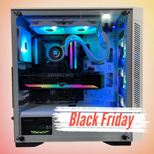 Load image into Gallery viewer, Brand New High End 12-Core Gaming PC, i7-12700KF (Better than i9-11900K), RTX 4080 / 4070 Options, 32GB 3200mhz DDR4 Ram, 1TB NVME SSD, 3TB HDD, WIFI + BT
