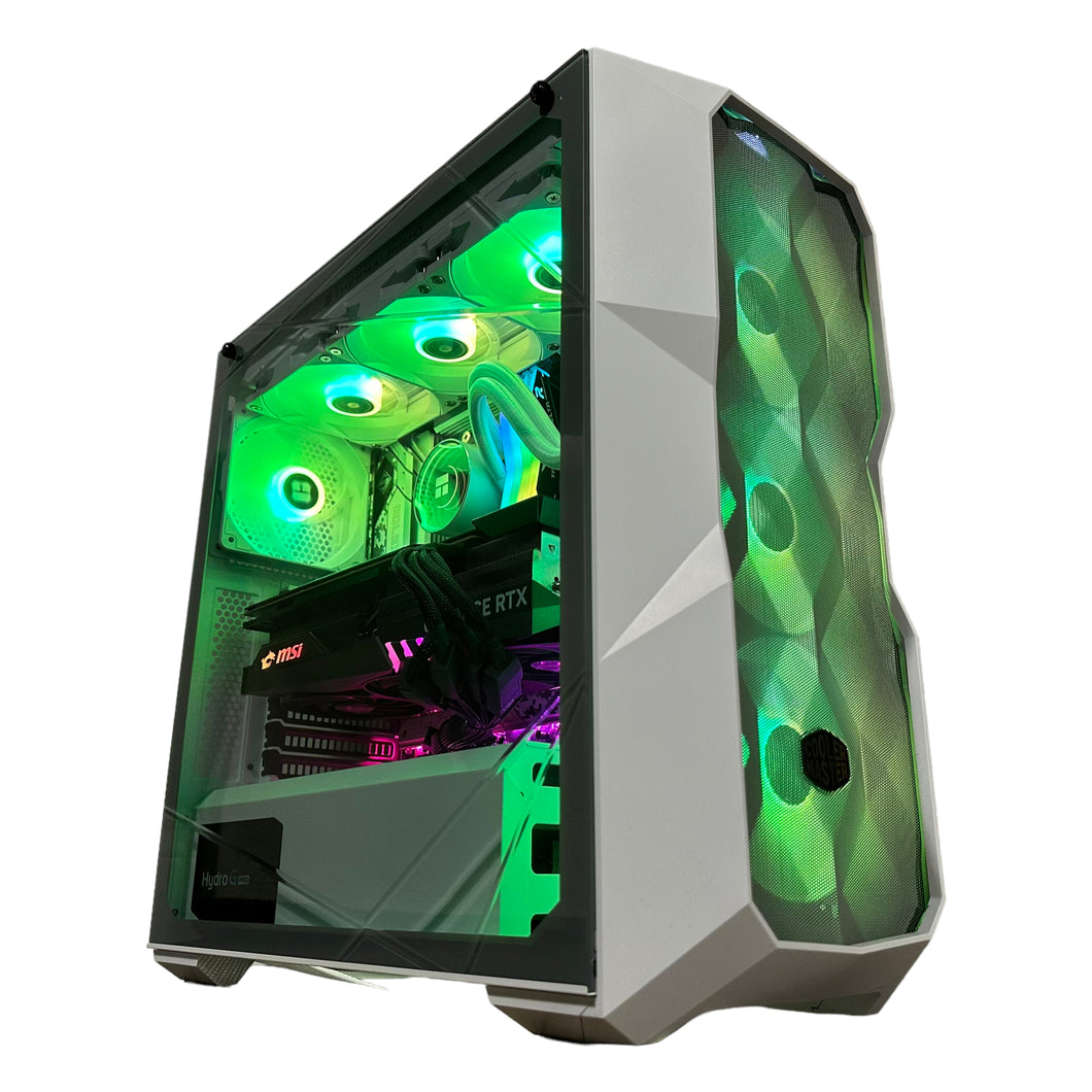 Top Tier Brand New High End 16-Core Gaming PC, Ryzen 9 7950x3D (Beats i9-14900K), RTX 4090 24GB, 64GB 6000mhz DDR5 RAM, 4TB NVME SSD, 8TB HDD (Options), WIFI + BT