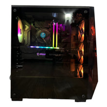 Load image into Gallery viewer, Brand New High End 6-Core Gaming PC, i5-10400F (Similar to i7-8700K) RTX 4070 Options, 16GB 3600mhz DDR4 Ram, 1TB NVME SSD, WIFI + BT
