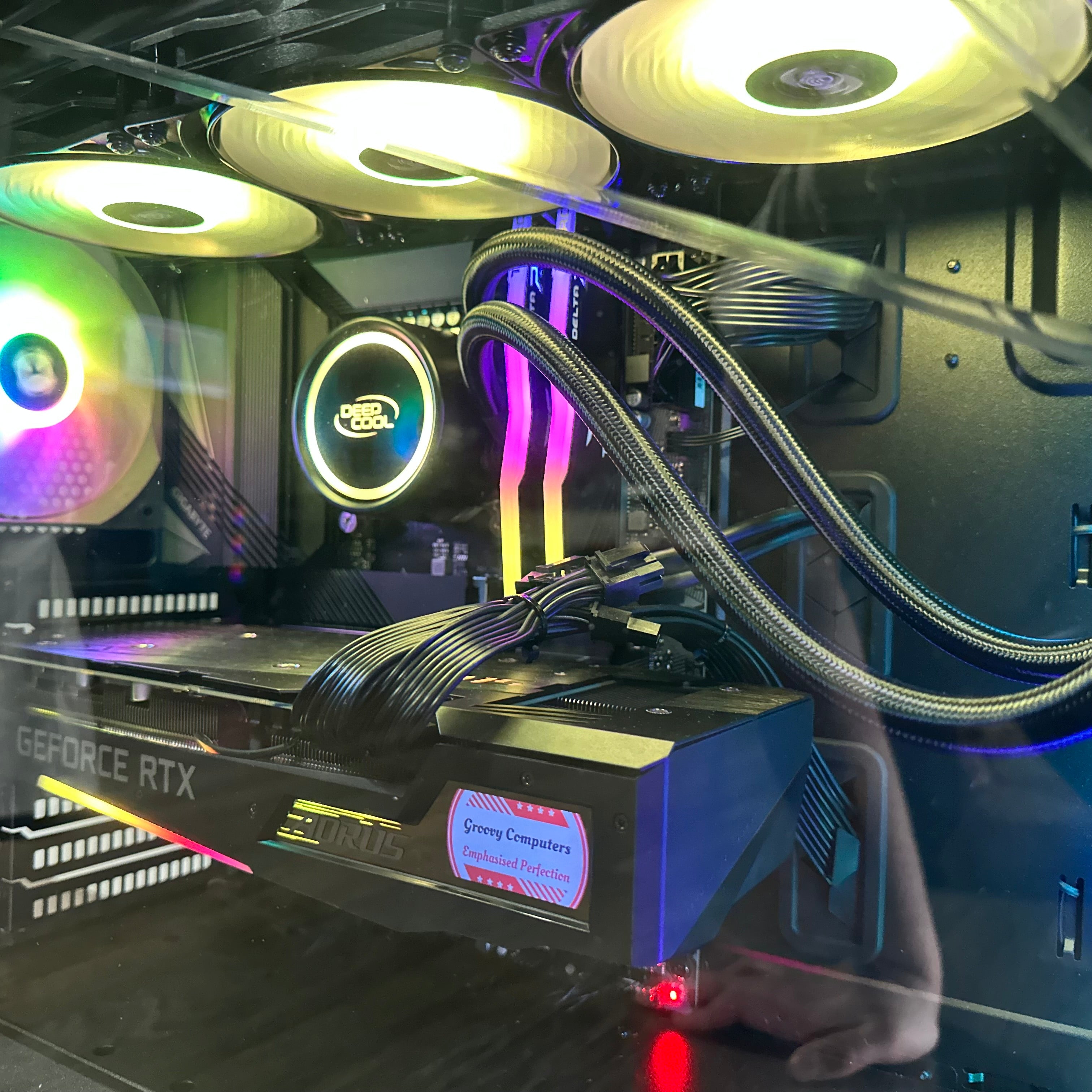 Brand New High End 12-Core Gaming PC, i7-12700K (Better than i9-11900K), RTX 4070/4090 Options, 32GB 3600mhz DDR4 Ram, 2TB NVME SSD