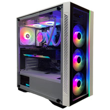 Load image into Gallery viewer, Brand New 8-Core High-End Gaming PC Ryzen 7 5700x (Similar to i9-11900K), RTX 4080 / 4070 Options, 32GB 3200mhz DDR4 Ram, 1TB NVME SSD, 4TB HDD, WIFI+BT
