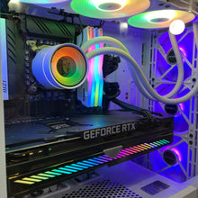 Load image into Gallery viewer, Brand New High End 10-Core Gaming PC, i9-10850K, RTX 4080 / RX 7900 XTX Options, 64GB 3600mhz DDR4 RAM, 2TB NVME SSD, 8TB HDD
