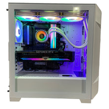 Load image into Gallery viewer, Brand New High End 10-Core Gaming PC, i9-10850K, RTX 4080 / RX 7900 XTX Options, 64GB 3600mhz DDR4 RAM, 2TB NVME SSD, 8TB HDD
