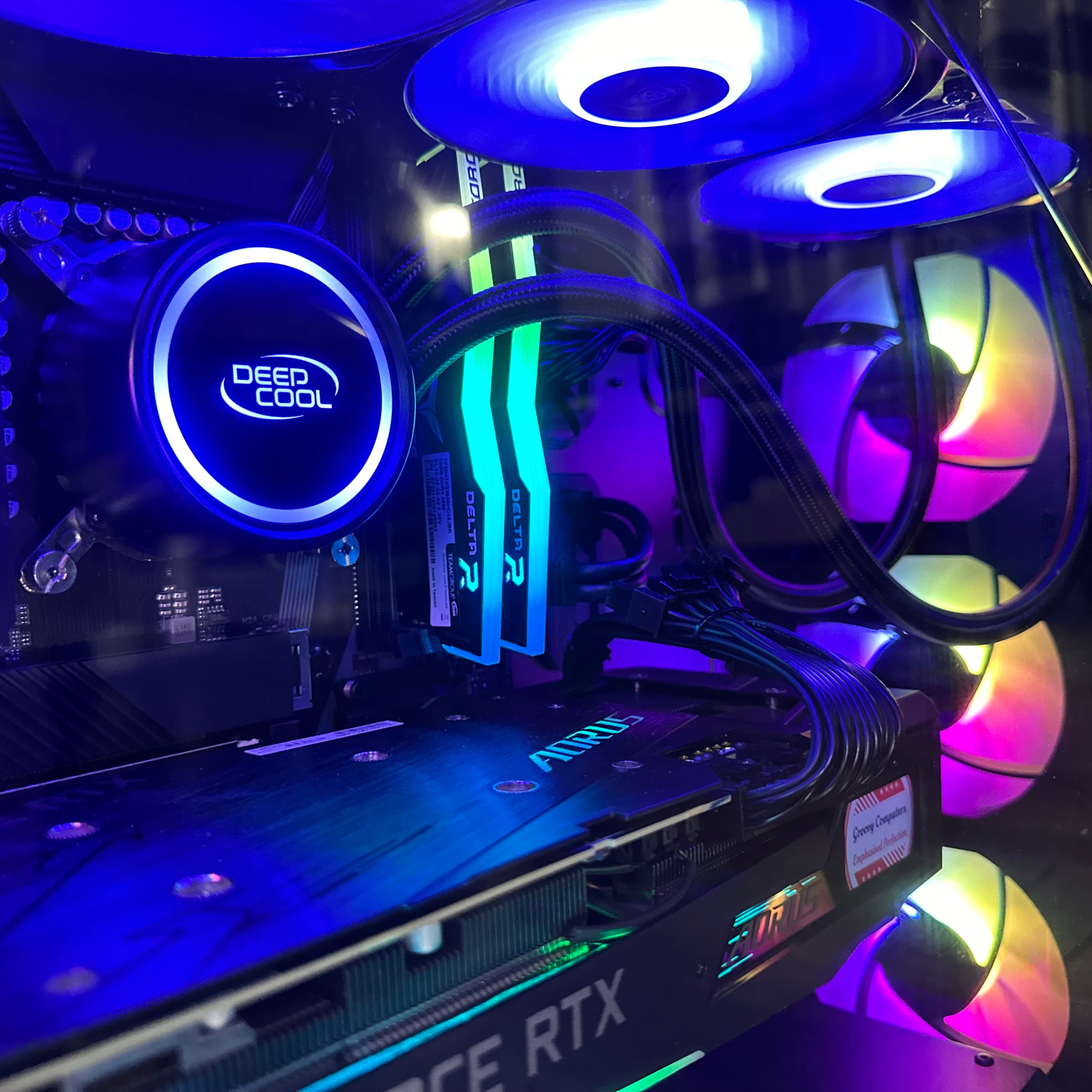 Brand New High End 12-Core Gaming PC, i7-12700K (Better than i9-11900K), RTX 4070/4090 Options, 32GB 3600mhz DDR4 Ram, 2TB NVME SSD