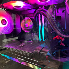 Load image into Gallery viewer, Brand New 8-Core High-End Gaming PC, Ryzen 7 7700x (Better Than i9-12900K), RTX 4090 Options, 32GB 6000mhz DDR5 Ram, 2TB NVME SSD, WIFI + BT
