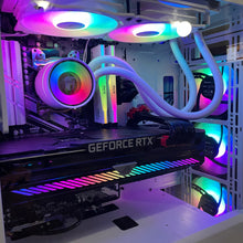 Load image into Gallery viewer, Brand New 8-Core High-End Gaming PC Ryzen 7 5700x (Similar to i9-11900K), RTX 4080 / 4070 Options, 32GB 3200mhz DDR4 Ram, 1TB NVME SSD, 4TB HDD, WIFI+BT
