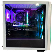 Load image into Gallery viewer, Brand New High End 6-Core Gaming PC, Ryzen 5 5600 (i9-9900K Performance), RTX 4070 Ti / 3070 Options, 16GB 3600mhz DDR4 Ram, 1TB NVME SSD
