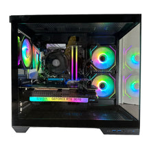 Load image into Gallery viewer, Brand New High End 6-Core Gaming PC, Ryzen 5 5600 (i9-9900K Performance), RTX 3070 Options, 16GB 3600mhz DDR4 Ram, 1TB NVME SSD
