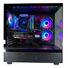 Load image into Gallery viewer, Brand New High End 6-Core Gaming PC, Ryzen 5 5500 (i7-9700 Performance), RTX 3070 Options, 16GB 3600mhz DDR4 Ram, 1TB NVME SSD
