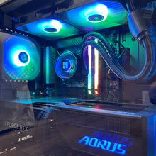 Load image into Gallery viewer, Brand New High End 12-Core Gaming PC, i7-12700KF (Better than i9-11900K), RTX 4080 Options, 32GB 3200mhz DDR4 Ram, 1TB NVME SSD, 3TB HDD, WIFI + BT
