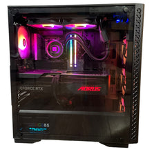 Load image into Gallery viewer, Brand New High End 12-Core Gaming PC, i7-12700KF (Better than i9-11900K), RTX 4080 Options, 32GB 3200mhz DDR4 Ram, 1TB NVME SSD, 3TB HDD, WIFI + BT
