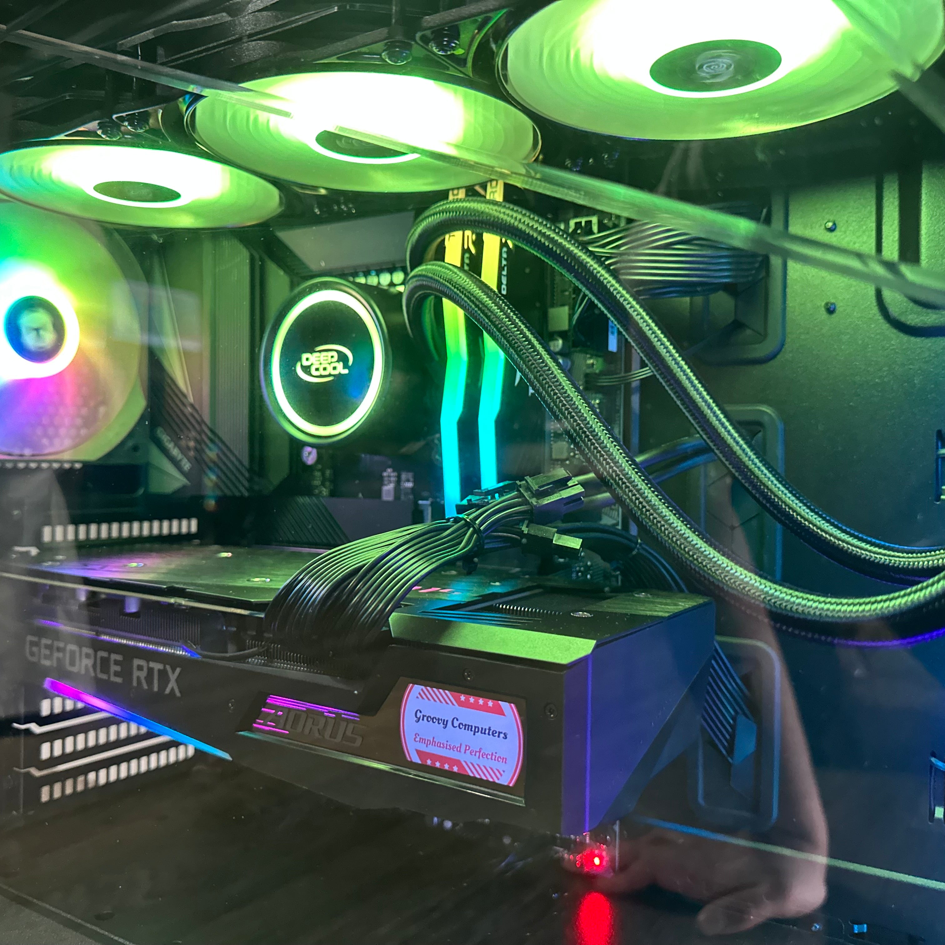 Brand New High End 12-Core Gaming PC, i7-12700K (Better than i9-11900K), RTX 4070/4090 Options, 32GB 3600mhz DDR4 Ram, 2TB NVME SSD