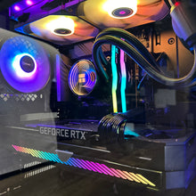 Load image into Gallery viewer, Brand New High-End 16-Core Gaming PC, i9-12900K, RTX 4080 / 4070 Options, 32GB 3600mhz DDR4 Ram, 1TB GEN 4 NVME SSD, 4TB HDD

