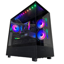 Load image into Gallery viewer, Brand New High End 6-Core Gaming PC, Ryzen 5 5500 (i7-9700 Performance), RTX 3070 Options, 16GB 3600mhz DDR4 Ram, 1TB NVME SSD
