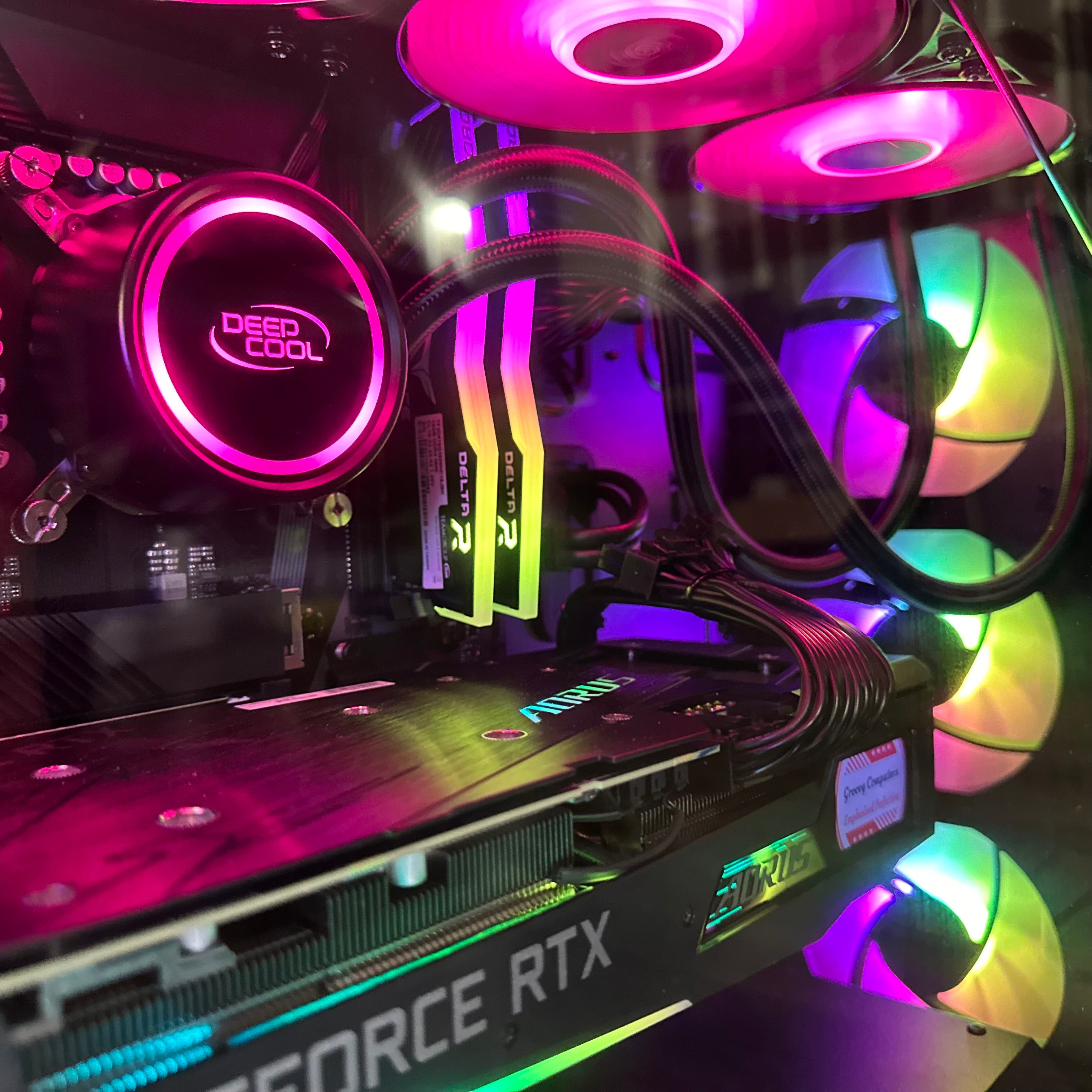Brand New High End 12-Core Gaming PC, i7-12700K (Better than i9-11900K), RTX 4070/4090 Options, 32GB 3600mhz DDR4 Ram, 2TB NVME SSD
