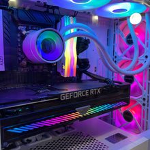 Load image into Gallery viewer, Brand New High End 10-Core Gaming PC, i9-10850K, RTX 4080 / RX 7900 XTX Options, 64GB 3600mhz DDR4 RAM, 2TB NVME SSD, 8TB HDD
