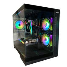 Load image into Gallery viewer, Brand New High End 6-Core Gaming PC, Ryzen 5 5600 (i9-9900K Performance), RTX 3070 Options, 16GB 3600mhz DDR4 Ram, 1TB NVME SSD
