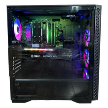 Load image into Gallery viewer, Brand New High End 8-Core Gaming PC, Ryzen 7 5700X (Better than i9-11900K), RTX 4070 Ti / 3070 Options, 32GB 3200mhz DDR4 RAM, 1TB NVME SSD
