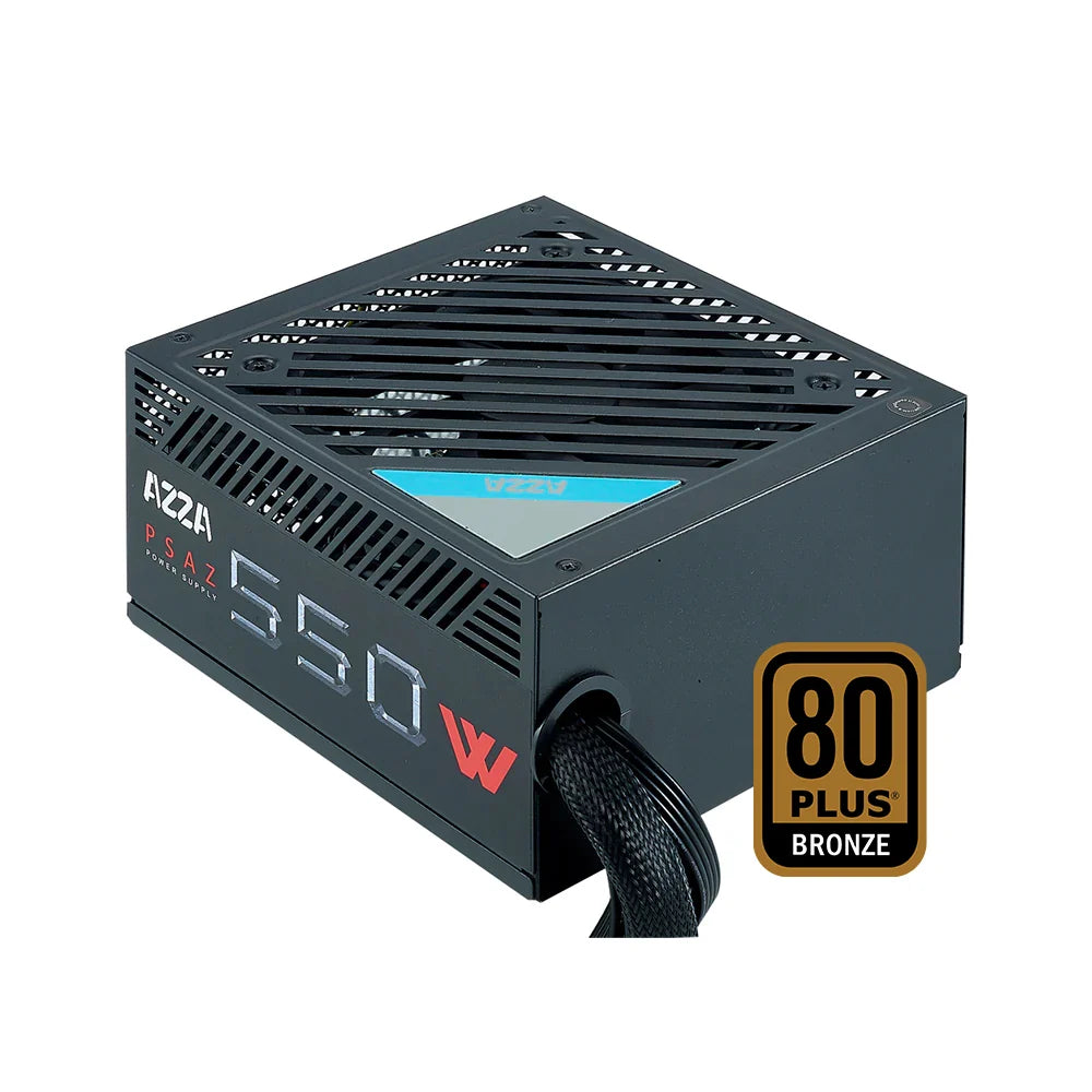 AZZA PSAZ-550W 550W 80 Plus Bronze ATX Power Supply - Sealed New