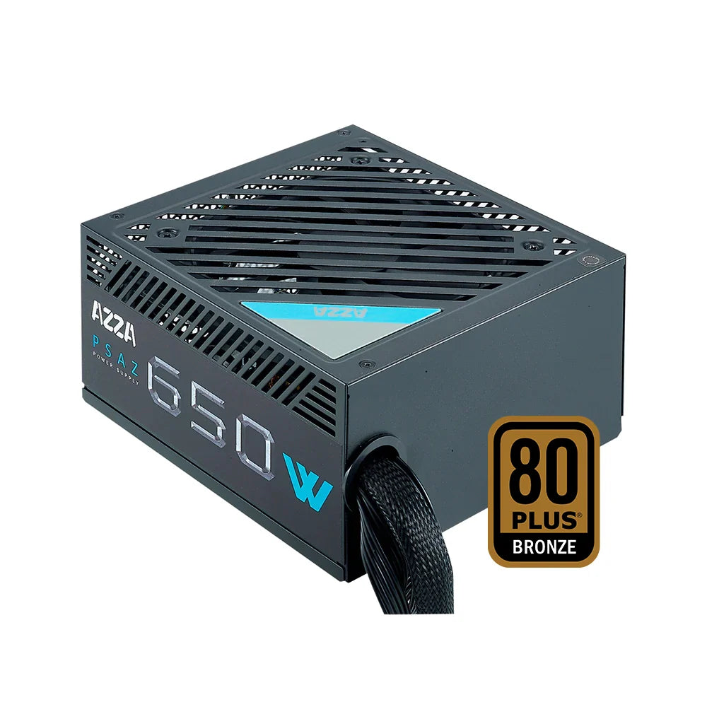 AZZA PSAZ-650W 650W 80 Plus Bronze ATX Power Supply - Sealed New