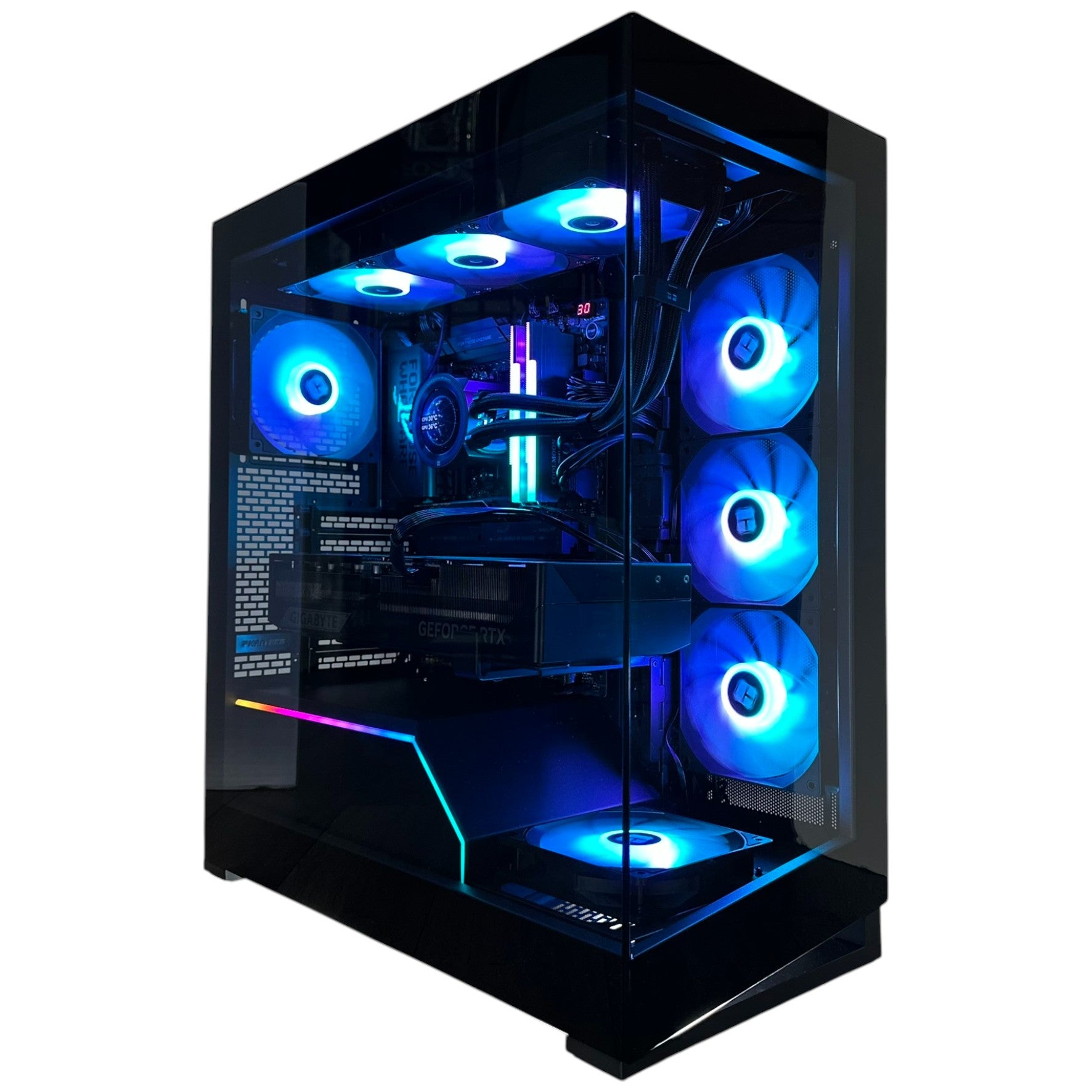 Only 1 Available🔥 Ultimate Ryzen 9 9950X3D 16-Core Workstation Gaming PC – ASUS ROG X870E-E | RTX 5090 32GB | 96GB DDR5 5600mhz RAM | 4TB Gen 4 SSD + 8TB HDD (Options)