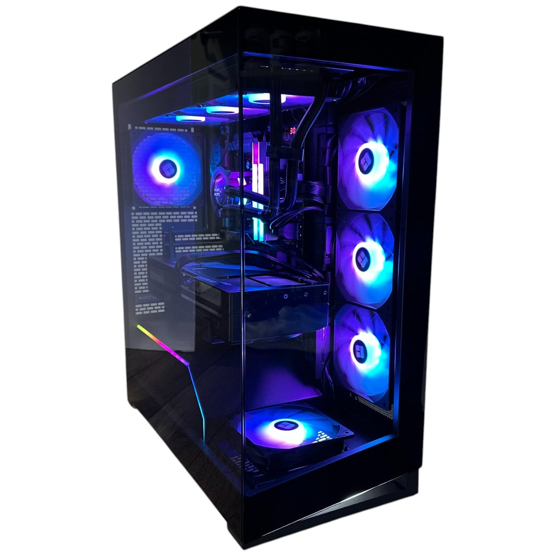 Only 1 Available🔥 Ultimate Ryzen 9 9950X3D 16-Core Workstation Gaming PC – ASUS ROG X870E-E | RTX 5090 32GB | 96GB DDR5 5600mhz RAM | 4TB Gen 4 SSD + 8TB HDD (Options)