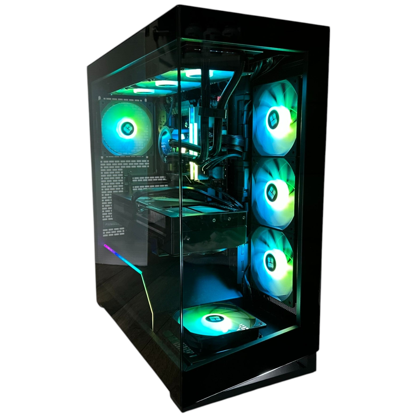 Only 1 Available🔥 Ultimate Ryzen 9 9950X3D 16-Core Workstation Gaming PC – ASUS ROG X870E-E | RTX 5090 32GB | 96GB DDR5 5600mhz RAM | 4TB Gen 4 SSD + 8TB HDD (Options)