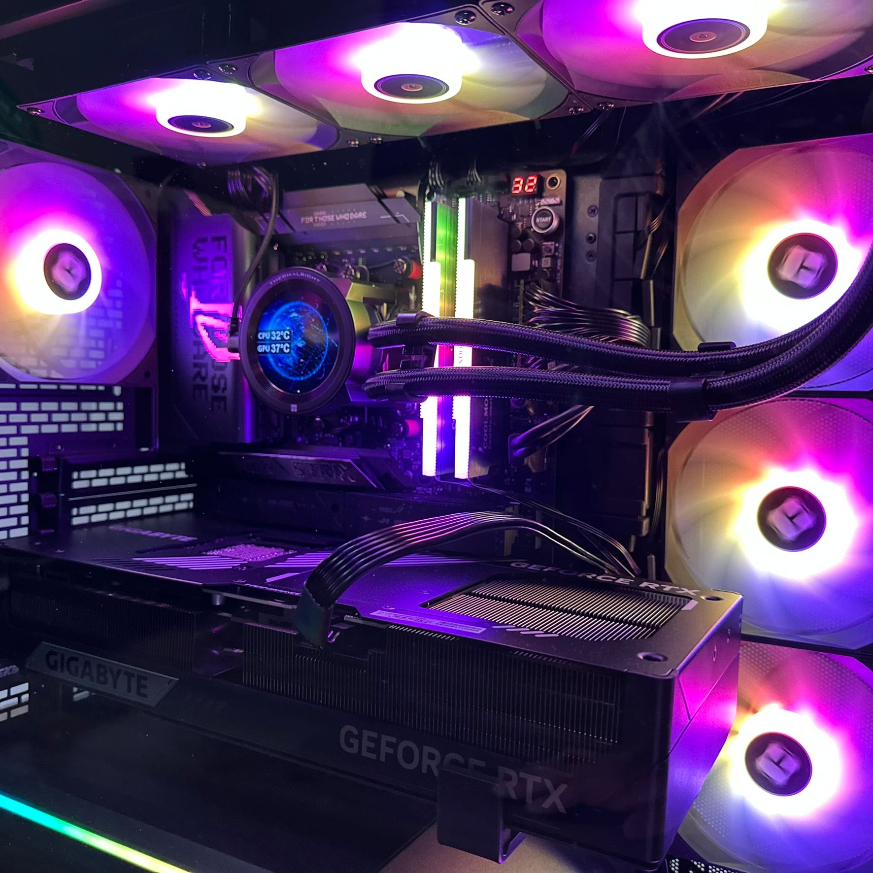 Only 1 Available🔥 Ultimate Ryzen 9 9950X3D 16-Core Workstation Gaming PC – ASUS ROG X870E-E | RTX 5090 32GB | 96GB DDR5 5600mhz RAM | 4TB Gen 4 SSD + 8TB HDD (Options)