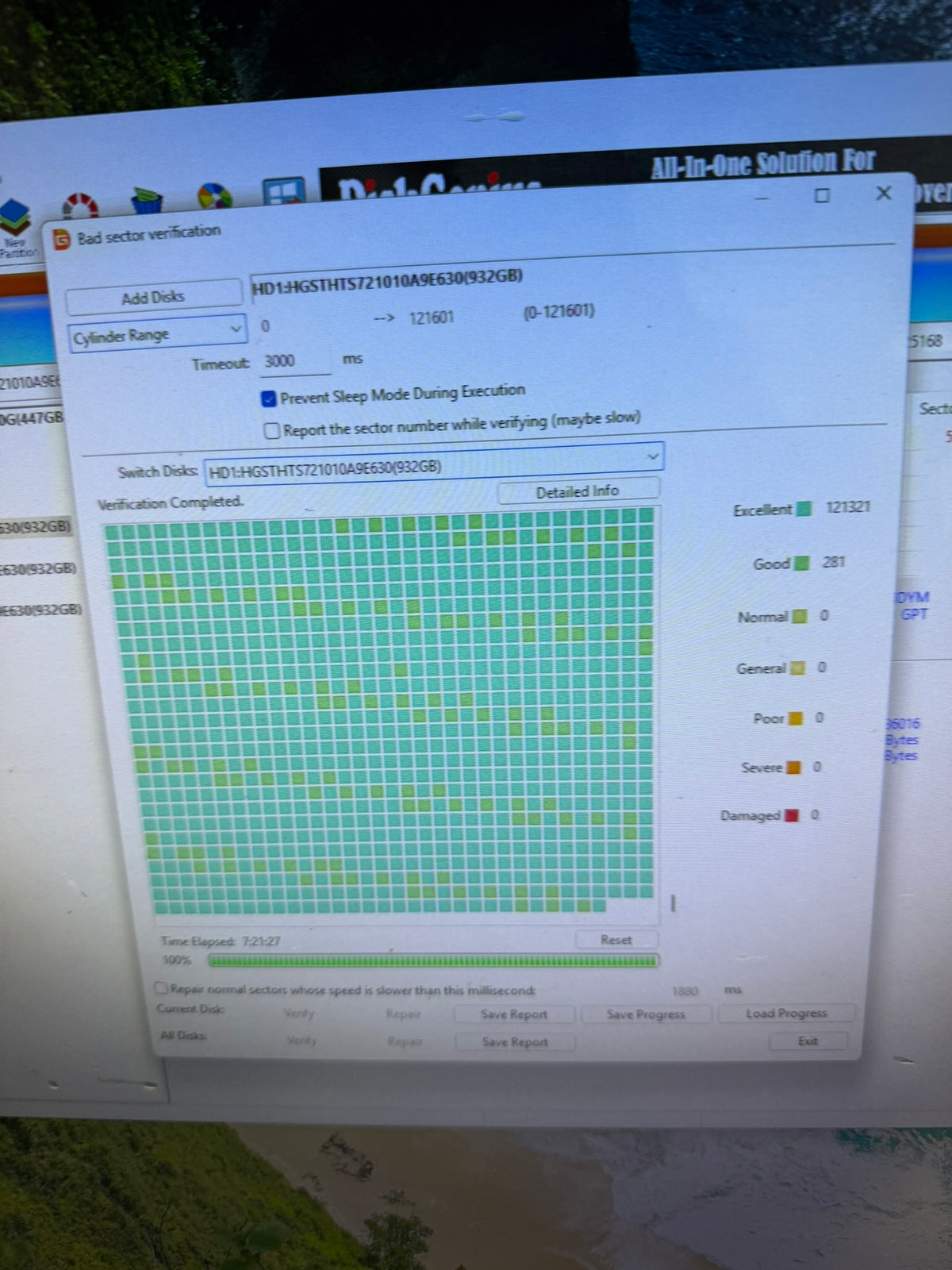 HGST Travelstar 1TB HDD 2.5" | 100% Health 0 Bad Sectors See Pics