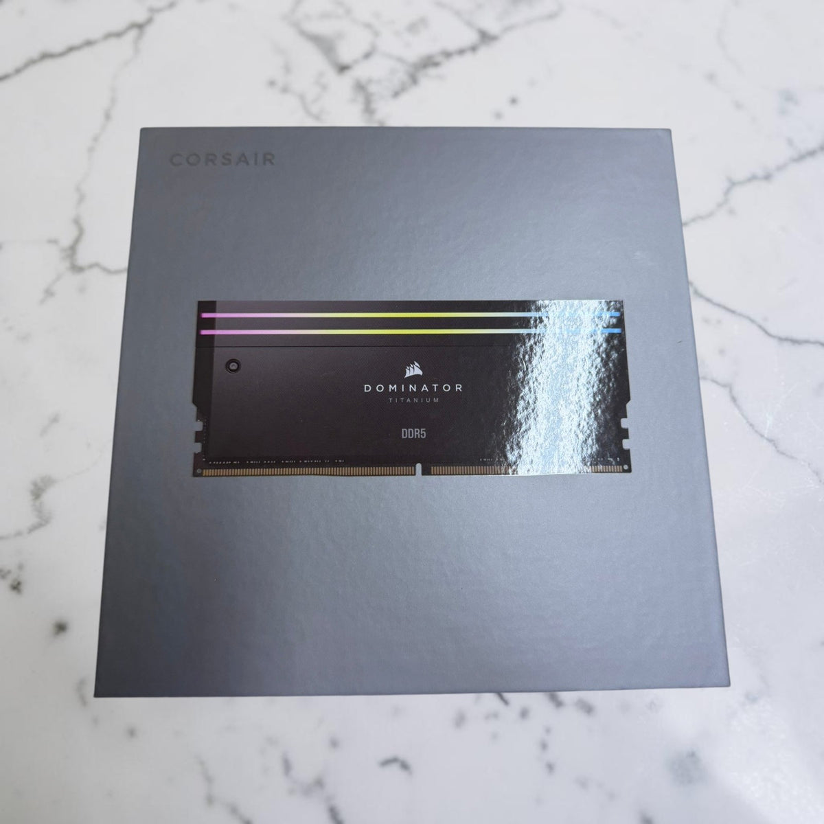 Corsair Dominator Titanium RGB 64GB (2x32GB) DDR5-6000 CL30 RAM | New Sealed — sealed retail box