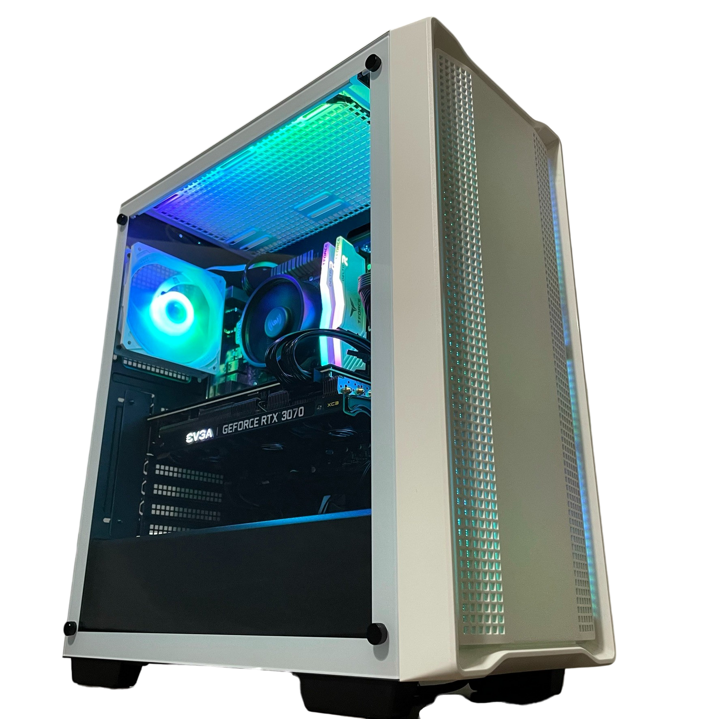 Brand New High End 6-Core Gaming PC, Ryzen 5 5600 (i9-9900K Performance), RTX 3070 Options, 16GB 3600mhz DDR4 Ram, 1TB NVME SSD