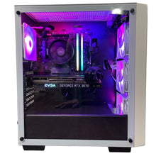 Load image into Gallery viewer, Brand New High End 6-Core Gaming PC, Ryzen 5 5600 (i9-9900K Performance), RTX 3070 Options, 16GB 3600mhz DDR4 Ram, 1TB NVME SSD
