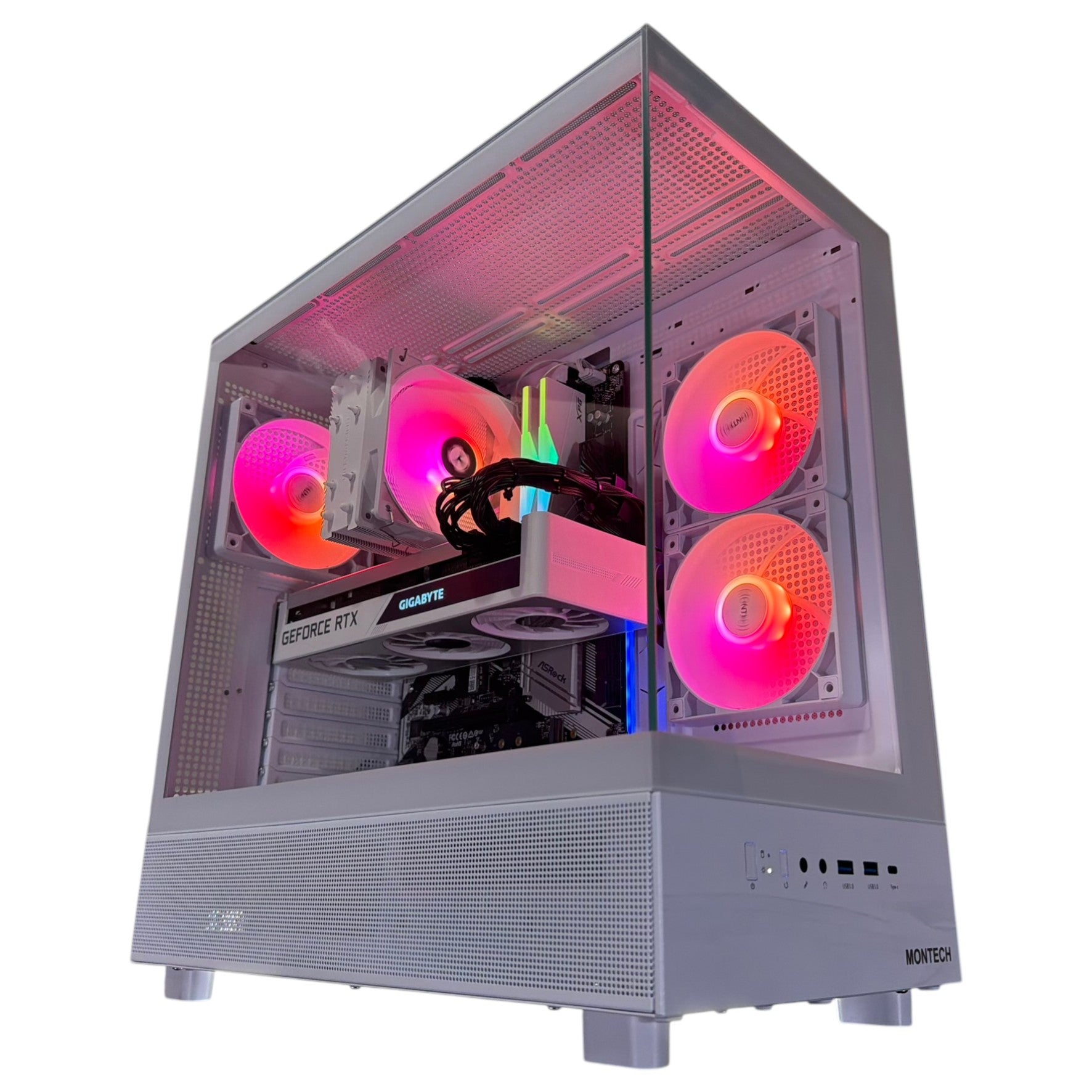 Ryzen 7 5700x Gaming PC | 8-Core | RTX 30/40/50 Series Options | 32GB RAM | 1TB NVMe SSD | Pro4™ | Brand New