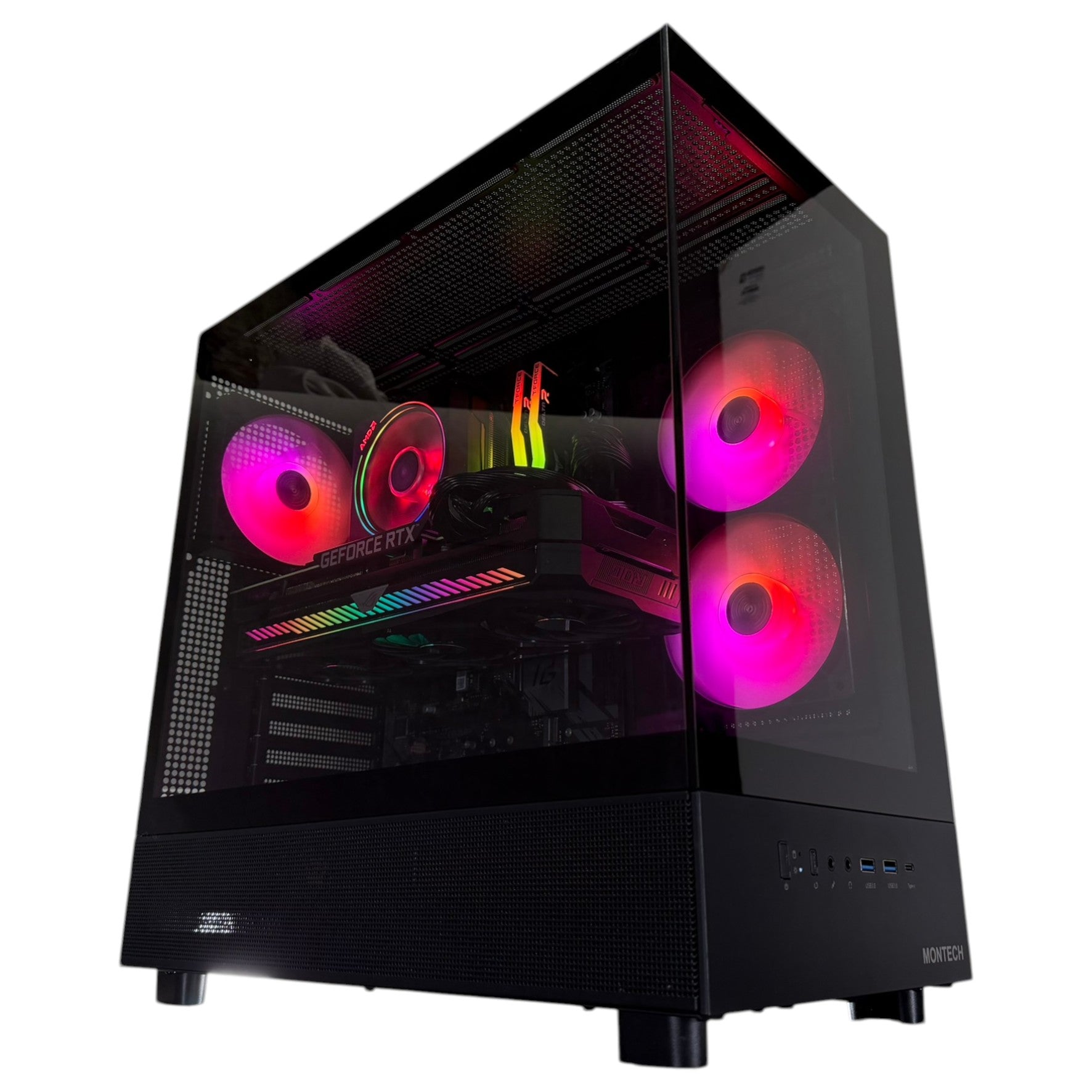 Ryzen 7 5700x Gaming PC | 8-Core | RTX 30/40/50 Series Options | 32GB RAM | 1TB NVMe SSD | Phantom Gaming™ | Brand New