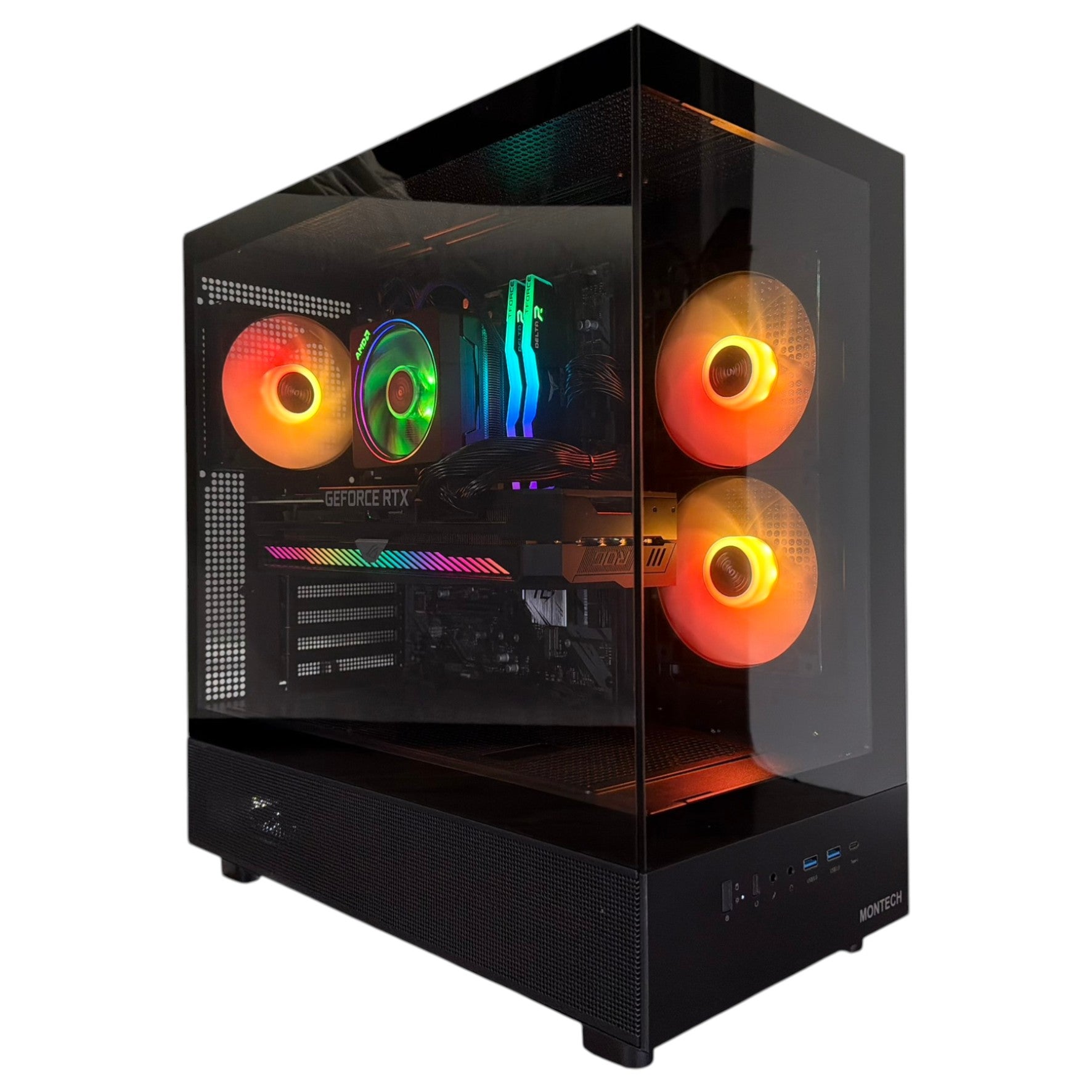 Ryzen 7 5700x Gaming PC | 8-Core | RTX 30/40/50 Series Options | 32GB RAM | 1TB NVMe SSD | Phantom Gaming™ | Brand New