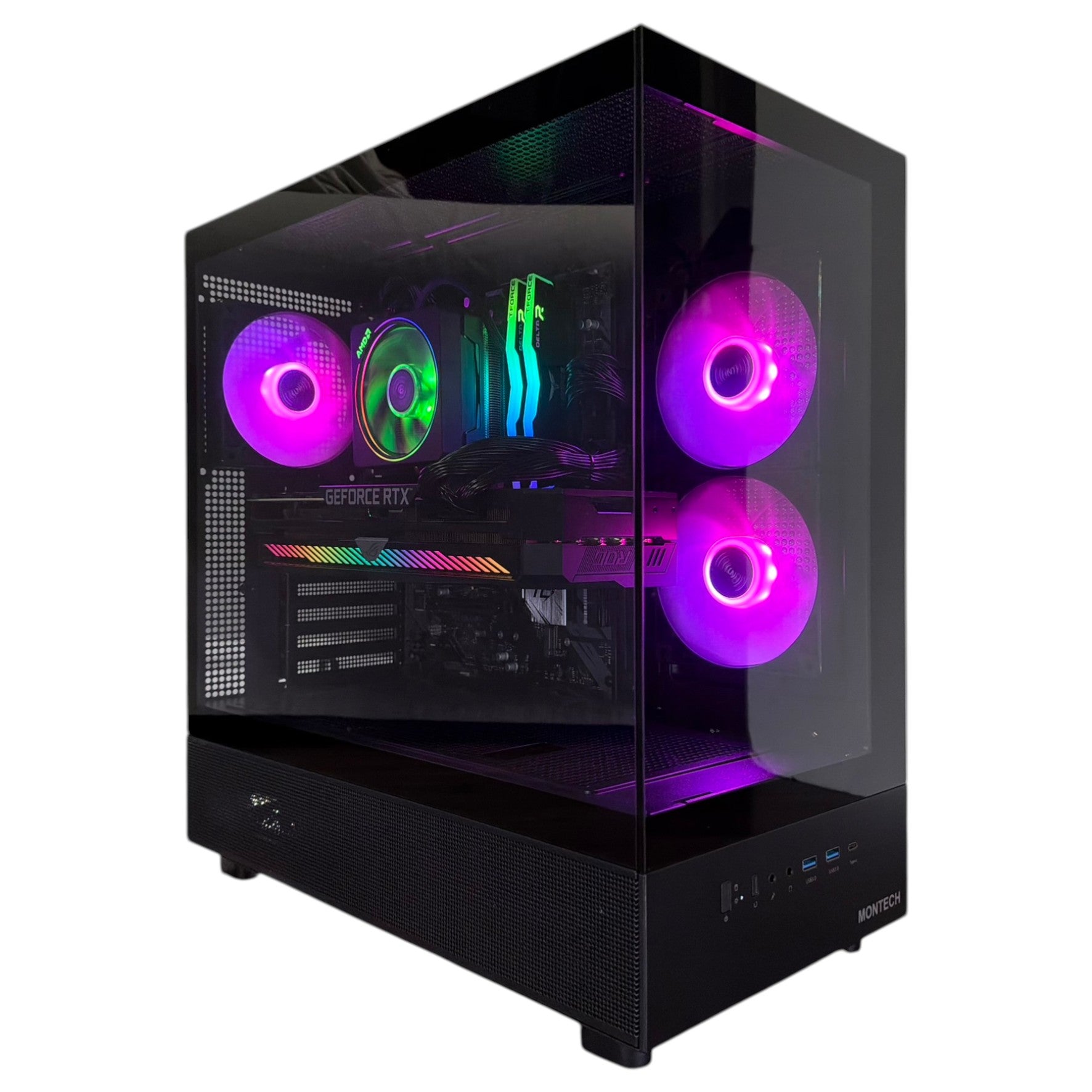 Ryzen 7 5700x Gaming PC | 8-Core | RTX 30/40/50 Series Options | 32GB RAM | 1TB NVMe SSD | Phantom Gaming™ | Brand New