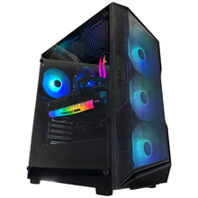 Load image into Gallery viewer, Brand New High End 6-Core Gaming PC, i5-12400F (Similar to i9-9900K), RTX 4070 Options, 16GB 3600mhz DDR4 RAM, 1TB NVME SSD
