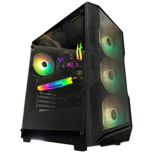 Load image into Gallery viewer, Brand New High End 6-Core Gaming PC, i5-12400F (Similar to i9-9900K), RTX 4070 Options, 16GB 3600mhz DDR4 RAM, 1TB NVME SSD
