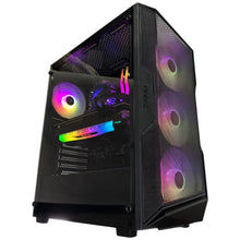 Load image into Gallery viewer, Brand New High End 6-Core Gaming PC, i5-12400F (Similar to i9-9900K), RTX 4070 Options, 16GB 3600mhz DDR4 RAM, 1TB NVME SSD
