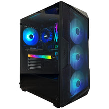 Load image into Gallery viewer, Brand New High End 6-Core Gaming PC, i5-12400F (Similar to i9-9900K), RTX 4070 Options, 16GB 3600mhz DDR4 RAM, 1TB NVME SSD
