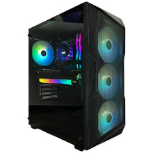 Load image into Gallery viewer, Brand New High End 6-Core Gaming PC, i5-12400F (Similar to i9-9900K), RTX 4070 Options, 16GB 3600mhz DDR4 RAM, 1TB NVME SSD
