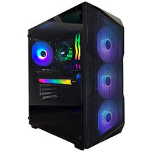 Load image into Gallery viewer, Brand New High End 6-Core Gaming PC, i5-12400F (Similar to i9-9900K), RTX 4070 Options, 16GB 3600mhz DDR4 RAM, 1TB NVME SSD
