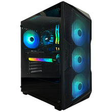 Load image into Gallery viewer, Brand New High End 6-Core Gaming PC, i5-12400F (Similar to i9-9900K), RTX 4070 Options, 16GB 3600mhz DDR4 RAM, 1TB NVME SSD
