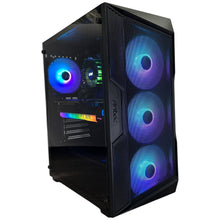 Load image into Gallery viewer, Brand New High End 6-Core Gaming PC, i5-12400F (Similar to i9-9900K), RTX 4070 Options, 16GB 3600mhz DDR4 RAM, 1TB NVME SSD
