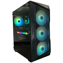 Load image into Gallery viewer, Brand New High End 6-Core Gaming PC, i5-12400F (Similar to i9-9900K), RTX 4070 Options, 16GB 3600mhz DDR4 RAM, 1TB NVME SSD
