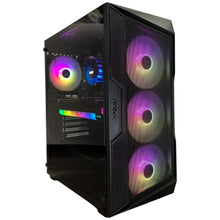 Load image into Gallery viewer, Brand New High End 6-Core Gaming PC, i5-12400F (Similar to i9-9900K), RTX 4070 Options, 16GB 3600mhz DDR4 RAM, 1TB NVME SSD
