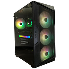 Load image into Gallery viewer, Brand New High End 6-Core Gaming PC, i5-12400F (Similar to i9-9900K), RTX 4070 Options, 16GB 3600mhz DDR4 RAM, 1TB NVME SSD
