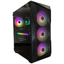 Load image into Gallery viewer, Brand New High End 6-Core Gaming PC, i5-12400F (Similar to i9-9900K), RTX 4070 Options, 16GB 3600mhz DDR4 RAM, 1TB NVME SSD
